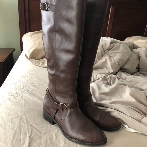 Ralph Lauren riding boot size 9 - Picture 1 of 11